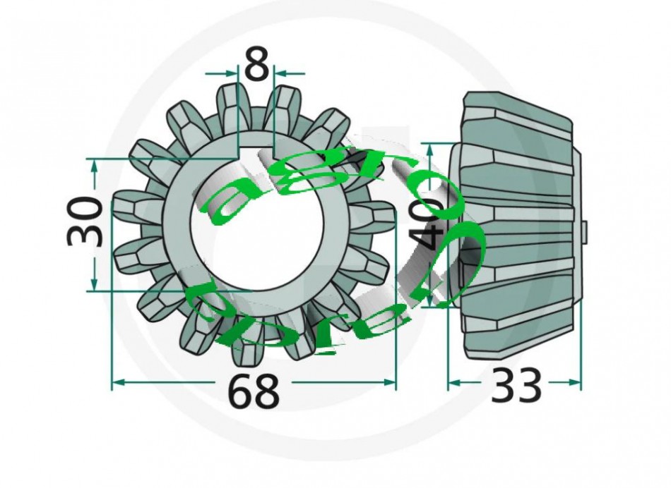 KOO ZBATE DEUTZ Z-15 06564900