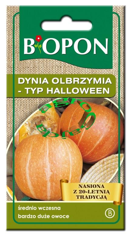 DYNIA OLBRZYMIA TYP HALLOWEEN NASIONA 3g. BIOPON