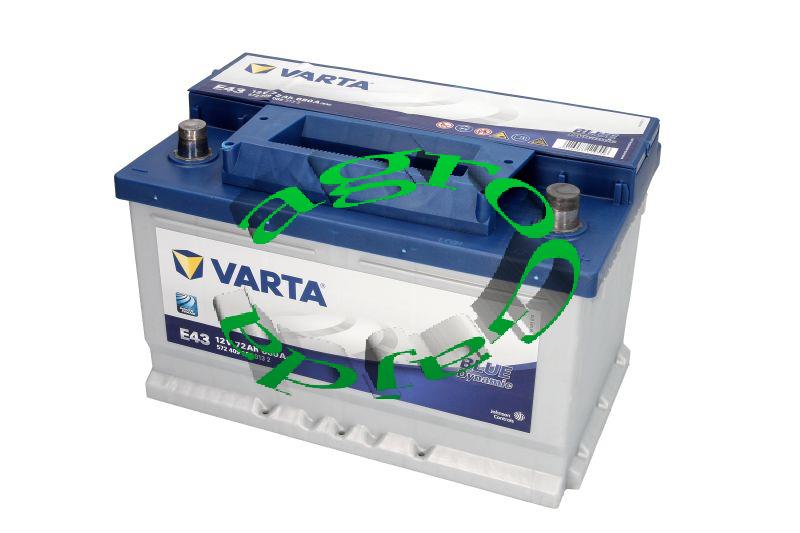 AKUMULATOR 12V 72AH 680A +P VARTA