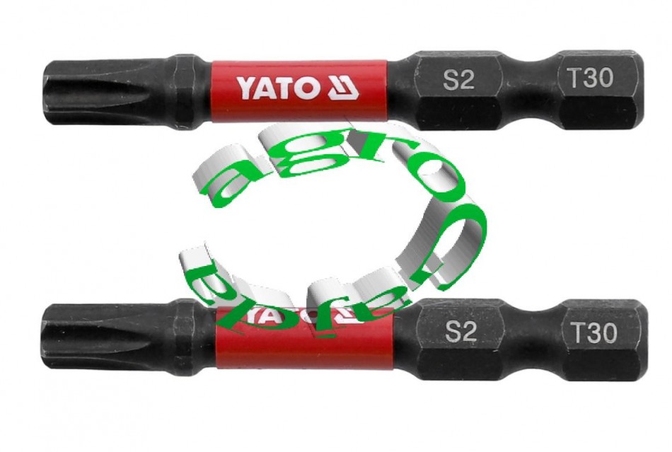 BIT UDAROWY 1/4 T30 X 50 mm YT-78056 - 2 szt.