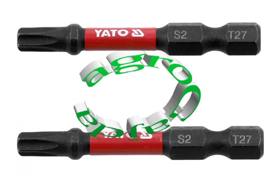 BIT UDAROWY 1/4 T27 X 50 mm YT-78055 - 2 szt.