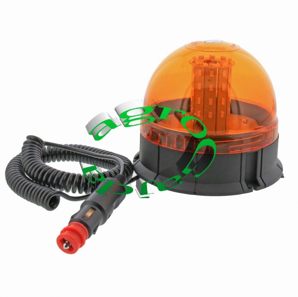 LAMPA OSTRZEGAWCZA NA MAGNES 12-24V 40 LED