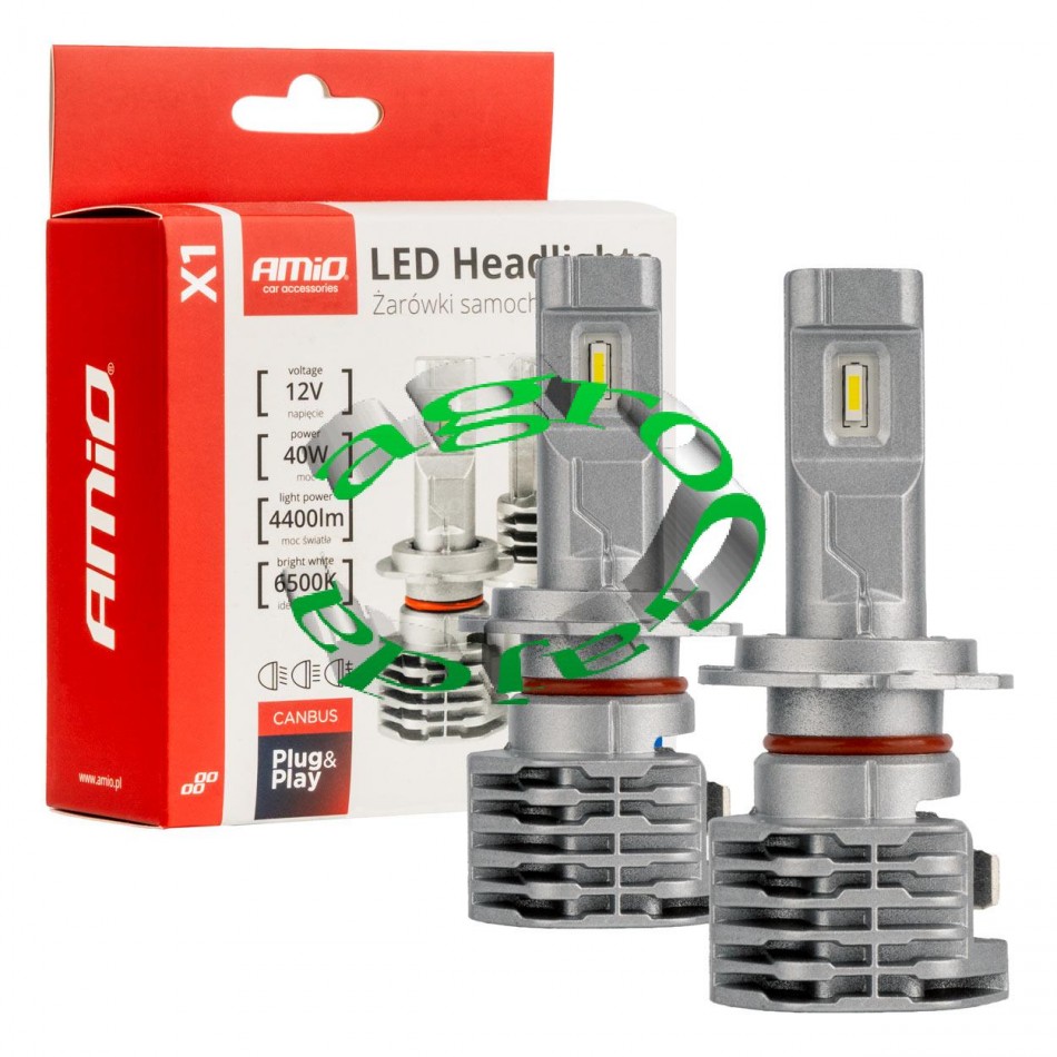 �AR�WKI LED SERIA X1 H7 6500K CANBUS AMIO-02966