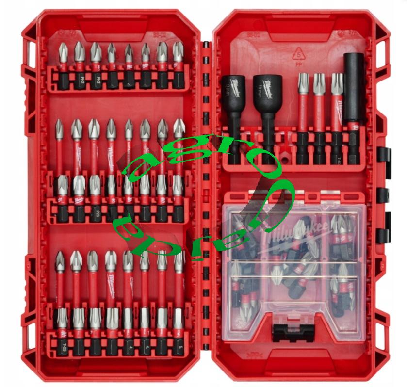 ZESTAW BIT�W MILWAUKEE SHOCKWAVE 70 sz. 4932492007