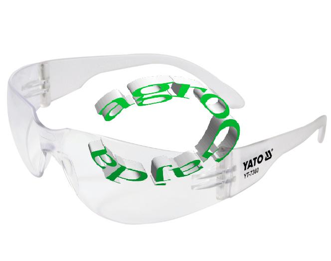 OKULARY OCHRONNE BEZBARWNE YT-7360
