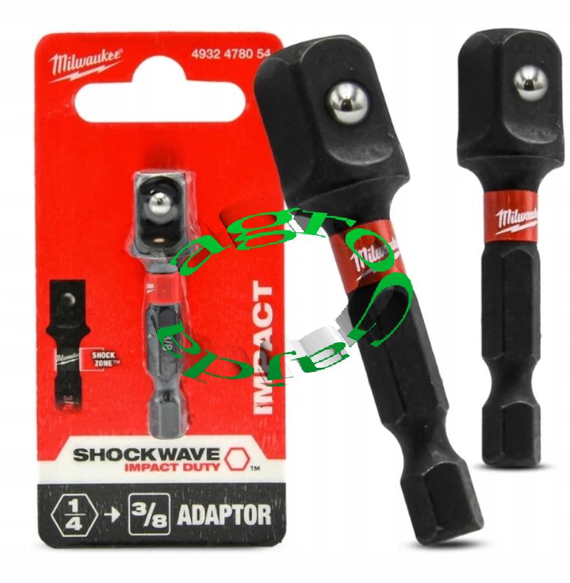 ADAPTER DO NASADEK 3/8 UDAROWY MILWAUKEE